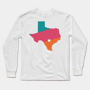 San Antonio Spurs Map Long Sleeve T-Shirt